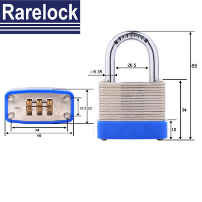 【Rarelock鎖業 生產優質千層密碼鎖 底部數字輪密碼掛鎖】價格_廠家_圖片 -