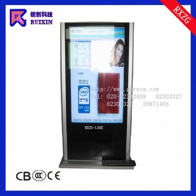 銳新RXZG-L55C防暴廣告機 廣州批發市場中的專業數碼廣告解決方案